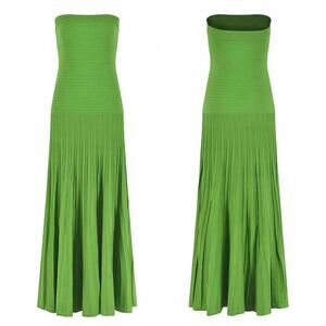 NEW PRODUCTSEEKER strapless dress in green